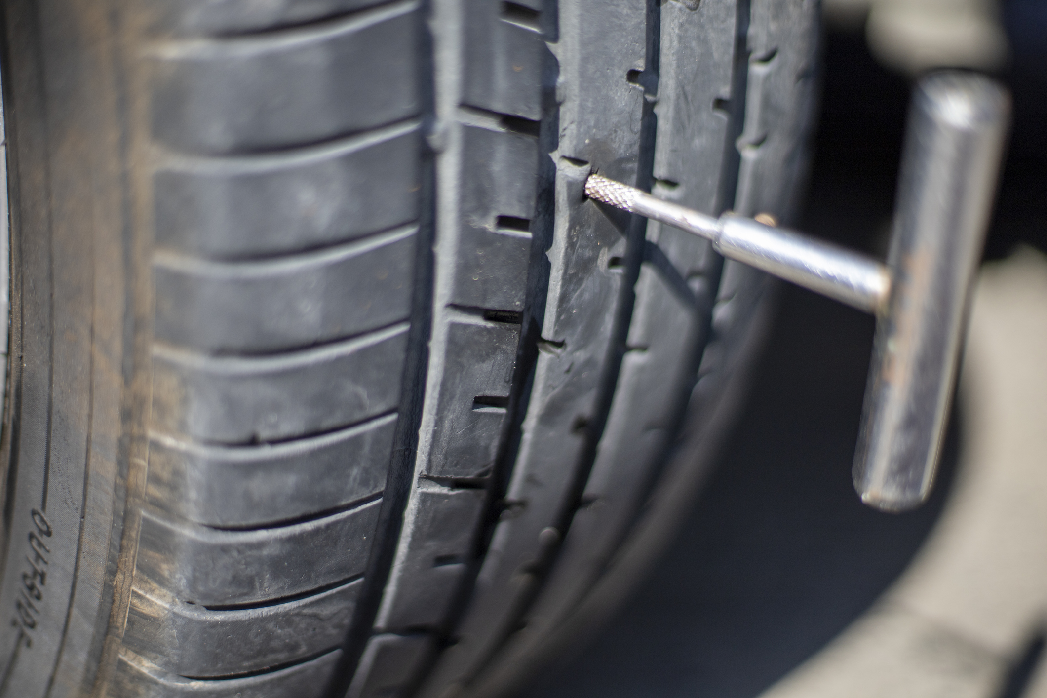 réparation pneu par mèches