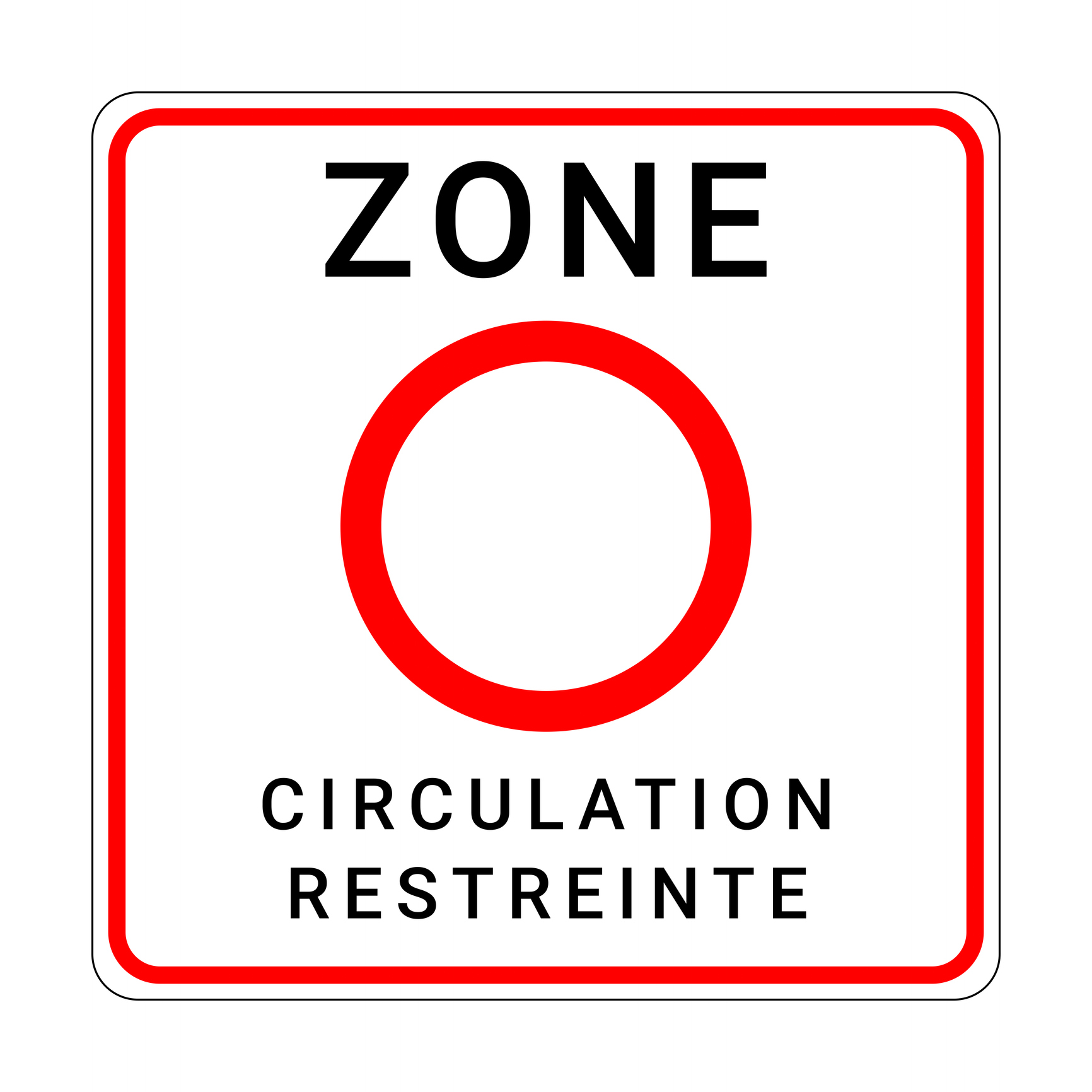 Zone à Circulation Restreinte (ZCR) : définition, zones et voitures concernées