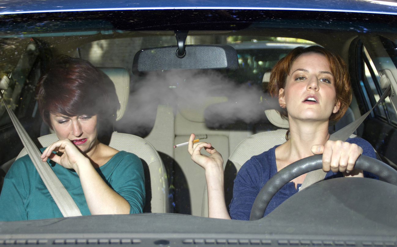 fumer au volant : sanctions