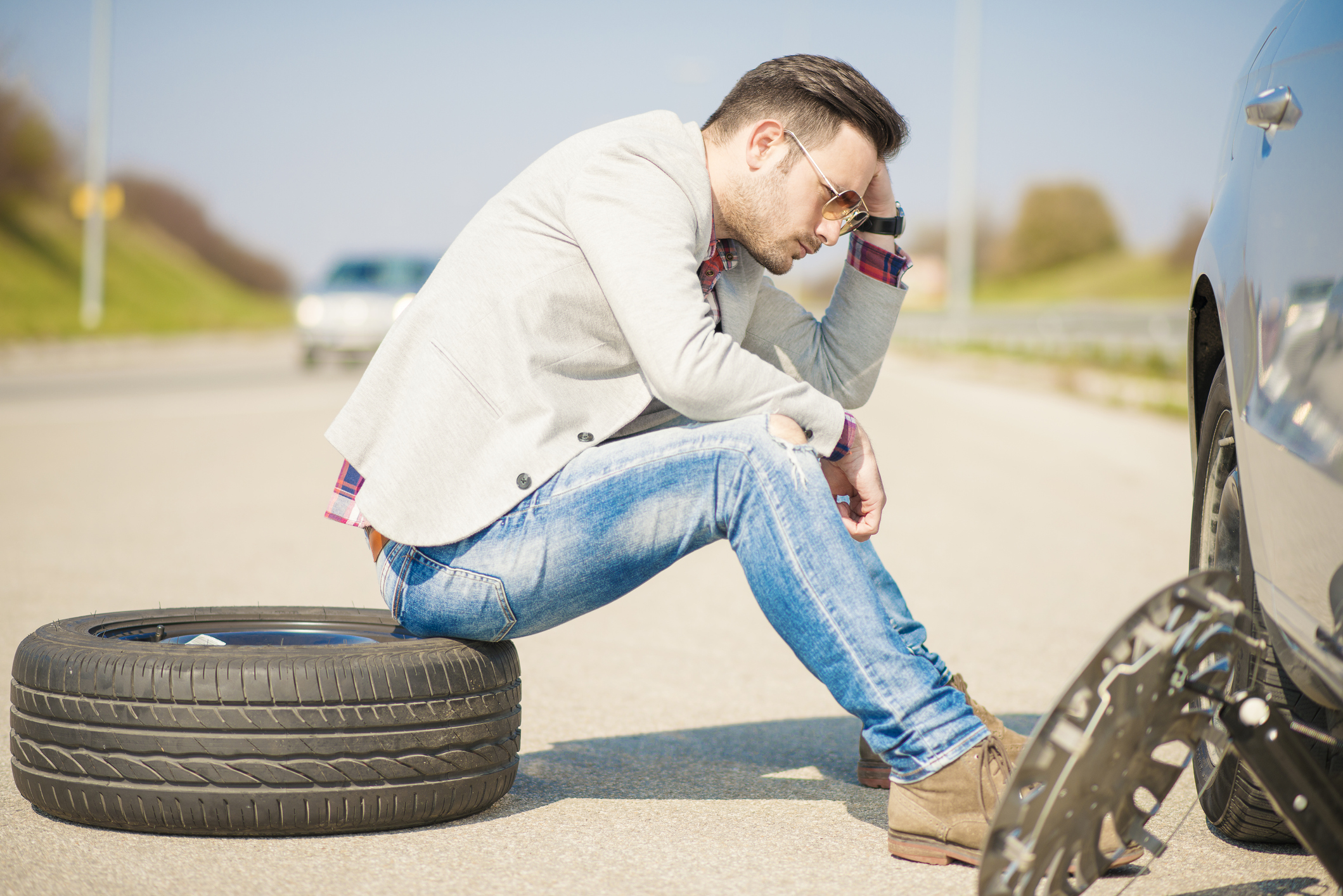 comment changer un pneu